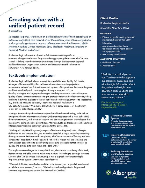 RochesterRegionHealth_SuccessStory