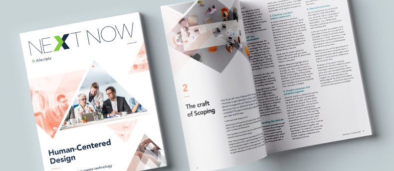 Graphic cover of NextNow Magazine