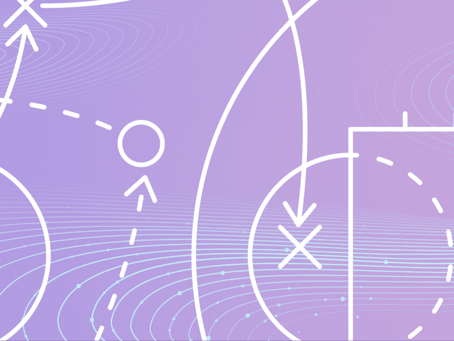 Graphic representing offensive plays in healthcare cybersecurity