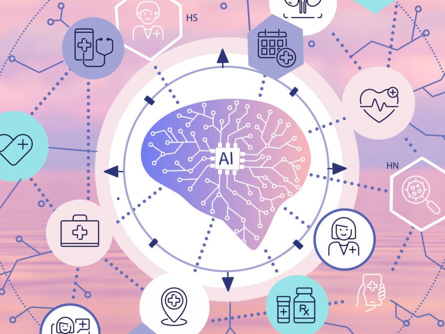 a web of topics doctors and nurses have to think about