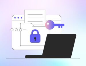 A key and a patient record to represent unlocking unstructured data