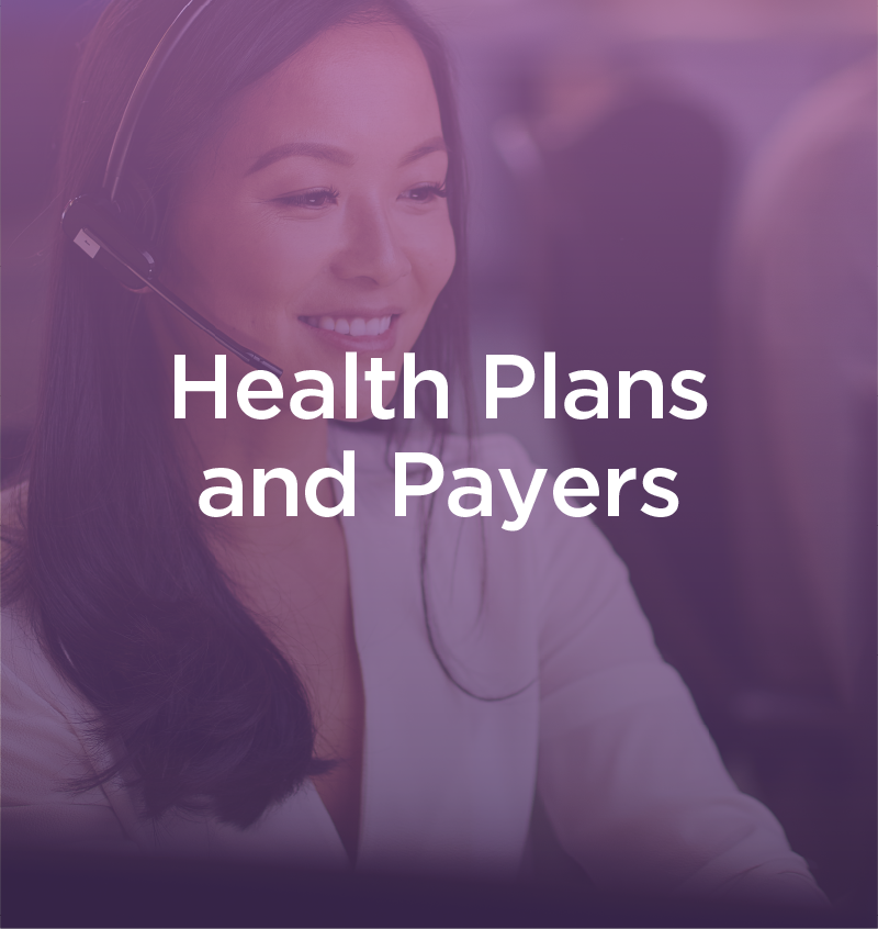 Health plans and payers